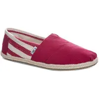 Toms Universiteitsklassieker Alpargata Rood Damesschoenen