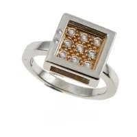 Orphelia Dames 925 Sterling Zilveren Ring - Zilver ZR-3366