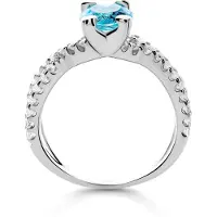 Orphelia Dames 925 Sterling Zilveren Ring - Zilver ZR-7478/AQ