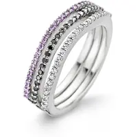 Orphelia Dames 925 Sterling Zilveren Ring - Zilver ZR-3763-1