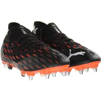Puma Future 6.1 Netfit MxSG Heren Zwart/Oranje Voetbalschoenen