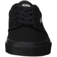 Vans Atwood Low Top Lace-Up Zwart Canvas Kinderslippers KI5186