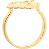 Orphelia Dames 925 Sterling Zilveren Ring - Goud ZR-3936/1