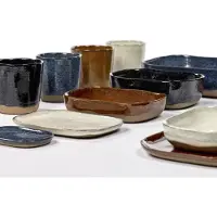 Serax - Merci La Nouvelle Table - Diep Bord M - Donkerblauw - 8 stuks