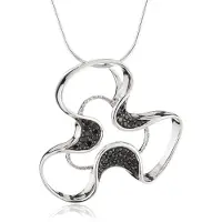 Orphelia Dames 925 Sterling Zilveren Ketting met Hanger - Zilver ZH-4673