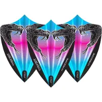 Red Dragon Peter Wright Hardcore Snakebite Pink & Blue - Dart Flights