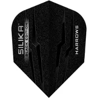 Harrows Silika Black NO6 Tough Crystalline Coated - Dart Flights