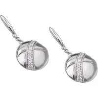 Orphelia Dames 925 Sterling Zilveren Oorbellen - Zilver ZO-5856