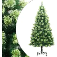 vidaXL Kunstkerstboom met scharnieren en standaard 150 cm