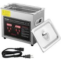 Vevor Ultrasoon reiniger Ultrasoon reinigingsapparaat voor roestvrij staal 150W
