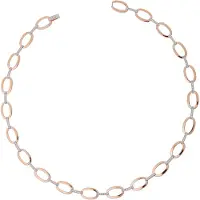 Orphelia Dames 925 Sterling Zilver Hanger - Zilver/Rosé ZK-7210