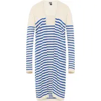 Dreimaster Maritim Gebreid vest blauw / wolwit