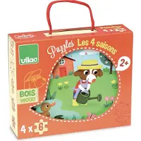 Vilac 4 Seizoenen puzzels van