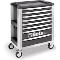 Beta C39/8 Grijs Gereedschapswagen, met 8 laden. - 039000042