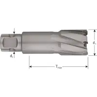 Rotec HM Kernboor HARD-LINE, universeel 19, ø53x55 - 5460531