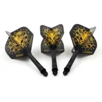 Cuesoul - Tero Flight System AK5 Rost Standaard - Golden Skull - Dart Flights