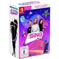 Let's Sing 2025 + 2 Microfoons - Franse Editie - Nintendo Switch