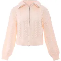 Mymo Gebreid vest rosa