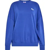 Mymo Sweatshirt blauw / wit