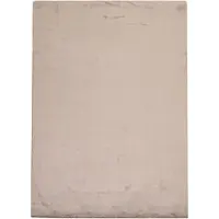 Muratap Paradise fluffy soft vloerkleed hoogpolig effen tapijt wit- 160 cm rond
