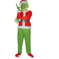 Vegaoo - Groen Kerstmisbeest voor volwassenen