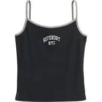 Superdry Top marine / grijs / wit