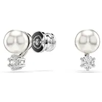 Swarovski 'Matrix' Dames Stud Oorbellen van Basismetalen - Zilver 5694225