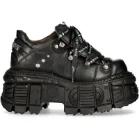 New rock unisex platform punk metalen laarzen - M-TANK120N