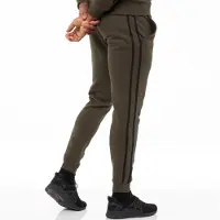 Enzo Heren Khaki trainingspak Joggers| Designer Menswear