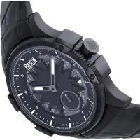 REIGN Solstice Automatisch semi-skelet horloge - zwart