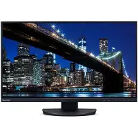 Sharp desktop display MultiSync EA272Q, LCD-monitor, 27"(69 cm), 2560 x 1440 QHD, HDMI/USB/displaypoort, in hoogte verstelbaar, kantelbaar en draaibaar, zwart