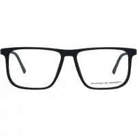 Porsche Design Square Black Mens Glazen frames