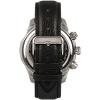 Breed Lacroix chronograaf horloge met leren band