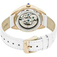 Empress Keizerin Godiva automatisch MOP horloge met leren band