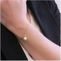 MYC Paris Crystal Pearl Armband - Imitatie Parel