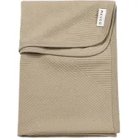 Meyco Deken Ledikant Jaquard Pure Taupe