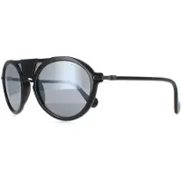 Moncler ML0053 01B zwart grijze spiegel zonnebril