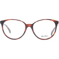 Max mara Zonnebril dames - - MM5084 - Donker Havana - Rond - Synthetisch - Acetaat - 53 mm - 140 mm - 17 mm