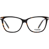 Polaroid Square Womens Dark Havana Bril
