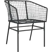 vidaXL 7-delige Tuinset poly rattan glas zwart
