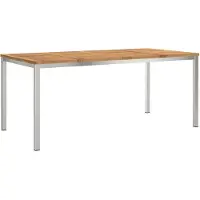 vidaXL Buiten Eettafel Set 5 st 180 x 90 x 75 cm