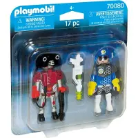 Playmobil Space 70080 Policier de l'espace et robot