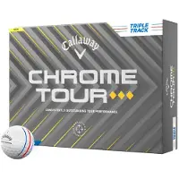 Callaway Chrome Tour Triple Diamond White Triple Track 12 Golfbal