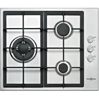 Vitrokitchen En636lin 60 Cm Gaskookplaat 3 Branders