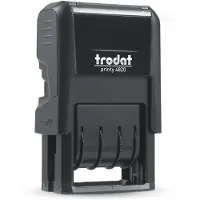Trodat Printy 4820 datumstempel Zwart schrifthoogte 4mm Nederlands