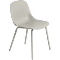 Muuto Fiber Outdoor Side Chair Grey