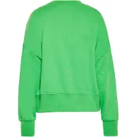 Mymo Sweatshirt limoen / zwart