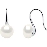 ATELIERS SAINT GERMAIN Oorbellen Echte Cultuurzoetwaterparels Knoop 8-9 mm