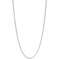 Ti sento Dames Ketting - 925 zilver - Zilver - Maat 45 - 34086SI