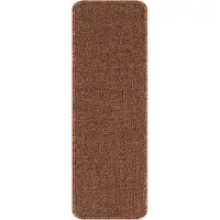 vidaXL Antislip Trapmatten 15 st 60 x 25 cm Geel PP Rechthoekig